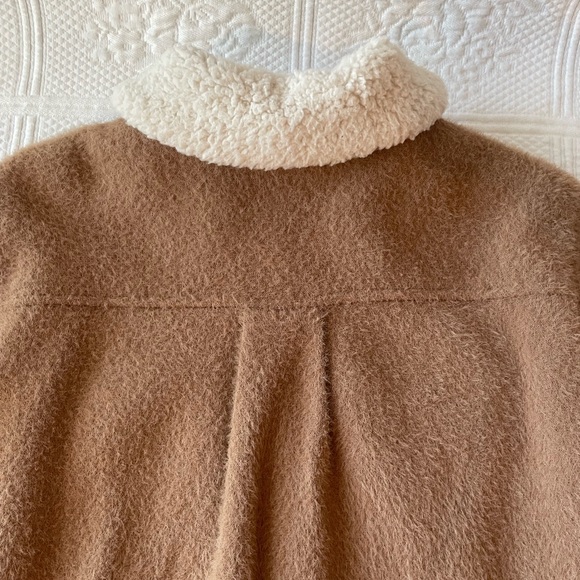 Z Supply Jordan Jacket Sweater Knit/Sherpa Campfire Tan/Brown/Cream XS - Picture 8 of 15